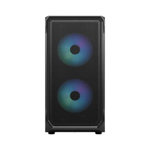 Fractal Focus 2 RGB Black TG Clear Tint Mid Tower Cabinet - | Buy Online at Shwetha Computers