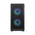 Fractal Focus 2 RGB Black TG Clear Tint Mid Tower Cabinet - | Buy Online at Shwetha Computers