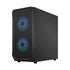 Fractal Focus 2 RGB Black TG Clear Tint Mid Tower Cabinet - | Buy Online at Shwetha Computers
