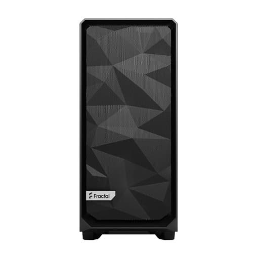 Fractal Meshify 2 Compact Black Solid Mid Tower Cabinet - | Buy Online at Shwetha Computers