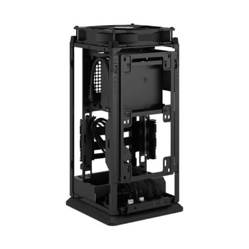Fractal Mood Black Mini Tower Cabinet - | Buy Online at Shwetha Computers