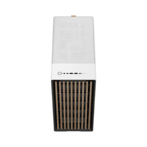 Fractal North Chalk White TG Dark Mid Tower Cabinet - | Buy Online at Shwetha Computers