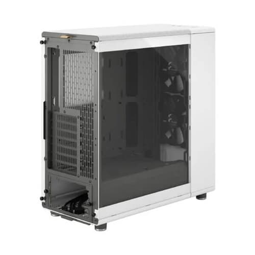 Fractal North Chalk White TG Dark Mid Tower Cabinet - | Buy Online at Shwetha Computers