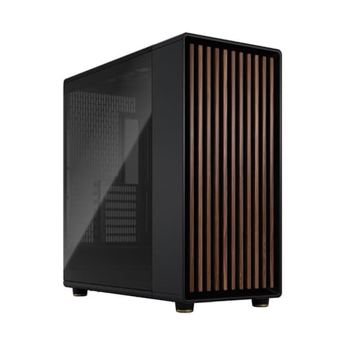 Fractal North XL Charcoal Black TG Dark Tint Mid Tower Cabinet - | Buy Online at Shwetha Computers