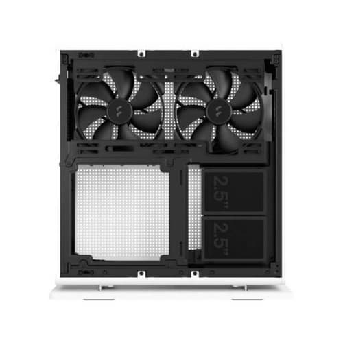 Fractal Ridge MITX White PCIe 4.0 Mini Tower Cabinet