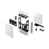 Fractal Ridge MITX White PCIe 4.0 Mini Tower Cabinet
