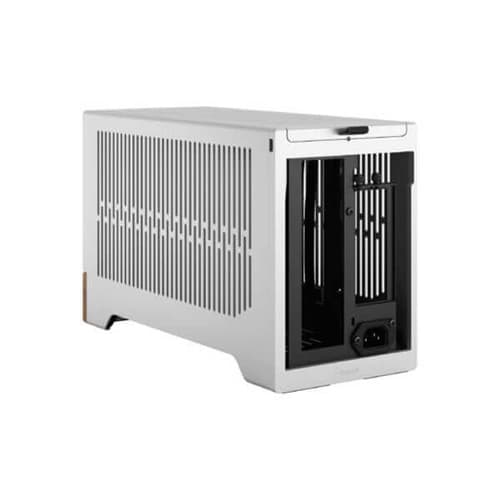 Fractal Terra Silver Mini Tower Cabinet