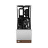 Fractal Terra Silver Mini Tower Cabinet