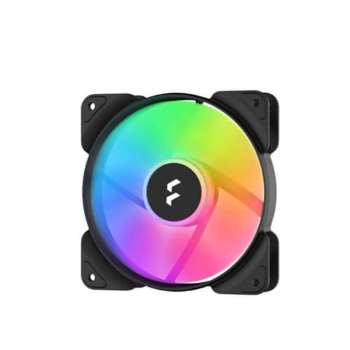 Fractal Aspect 12 RGB Black Frame Cabinet Fan (Single Pack)