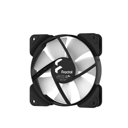 Fractal Aspect 12 RGB Black Frame Cabinet Fan (Single Pack)