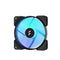 Fractal Aspect 12 RGB Black Frame Cabinet Fan (Single Pack)