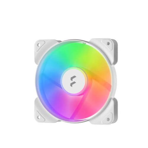 Fractal Aspect 12 RGB White Frame Cabinet Fan (Single Pack)