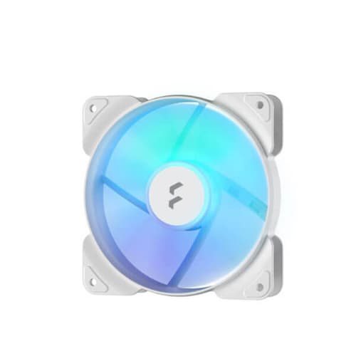 Fractal Aspect 12 RGB White Frame Cabinet Fan (Single Pack)