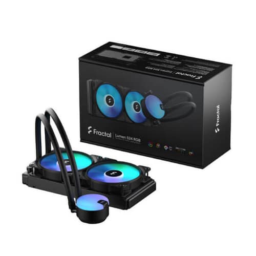 Fractal Lumen S24 RGB V2 CPU Liquid Cooler (Black) - | Buy Online at Shwetha Computers