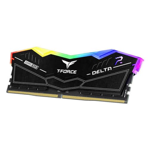 TEAMGROUP T-FORCE Delta RGB CL36 DDR5 16GB 5600MHz Desktop RAM (Black) - | Buy Online at Shwetha Computers