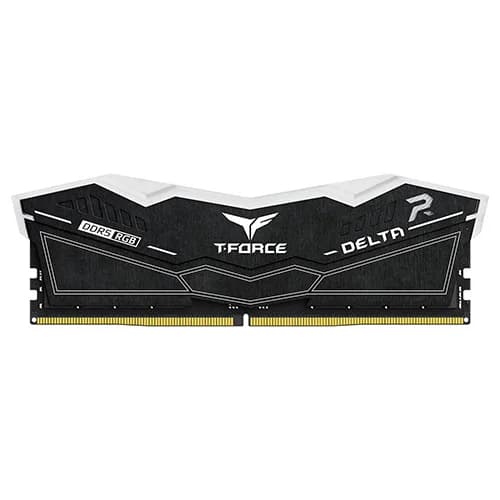 TEAMGROUP T-FORCE Delta RGB CL38 DDR5 16GB 6000MHz Desktop RAM (Black) - | Buy Online at Shwetha Computers