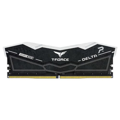 TEAMGROUP T-FORCE Delta RGB CL40 DDR5 32GB 5200MHz Desktop RAM (Black) - | Buy Online at Shwetha Computers