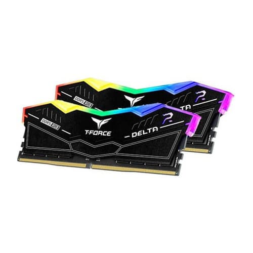 TEAMGROUP T-FORCE Delta RGB CL34 DDR5 32GB (16GBx2) 7200MHz Desktop RAM (Black) - | Buy Online at Shwetha Computers