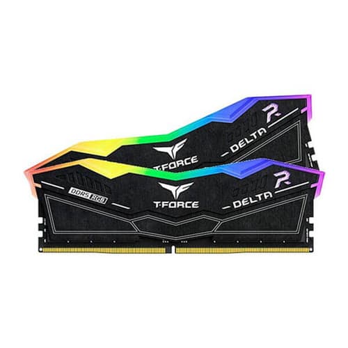 TEAMGROUP T-FORCE Delta RGB CL34 DDR5 32GB (16GBx2) 7200MHz Desktop RAM (Black) - | Buy Online at Shwetha Computers