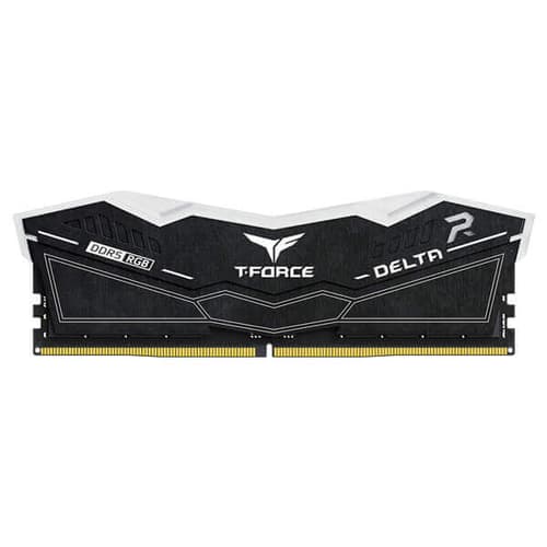 TEAMGROUP T-FORCE Delta RGB CL36 DDR5 64GB (32GBx2) 5600MHz Desktop RAM (Black) - | Buy Online at Shwetha Computers