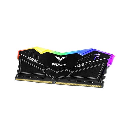 TEAMGROUP T-Force Delta RGB DDR5 64GB (32GBx2) 6000MHz Desktop RAM (Black)