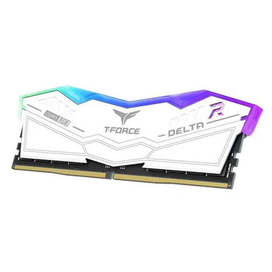TEAMGROUP T-FORCE Delta RGB CL36 DDR5 16GB 5600MHz Desktop RAM (White) - | Buy Online at Shwetha Computers