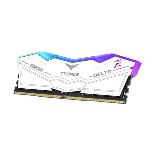 TEAMGROUP T-FORCE Delta RGB CL36 DDR5 32GB 5600MHz Desktop RAM (White) - | Buy Online at Shwetha Computers