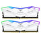TEAMGROUP T-Force Delta RGB DDR5 32GB (16GBx2) 6400MHz Desktop RAM (White)