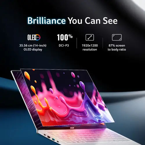 Acer Swift Lite (SFL14-54M) Gaming Laptop Ultra 5 processor 115U, Intel Graphics, 16 GB, 512GB SSD, 14" WUXGA, NX.D2GSI.001 - | Buy Online at Shwetha Computers