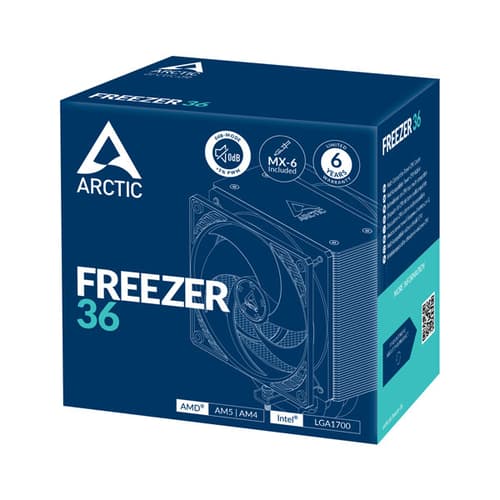 Arctic Freezer 36 High Performance CPU Air Cooler - | Buy Online at Shwetha Computers