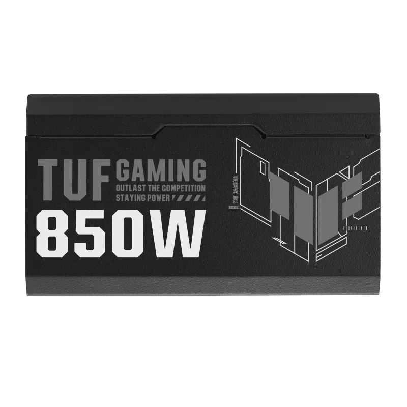 ASUS TUF Gaming 850G Gold PSU delivers stable power for gaming PCs