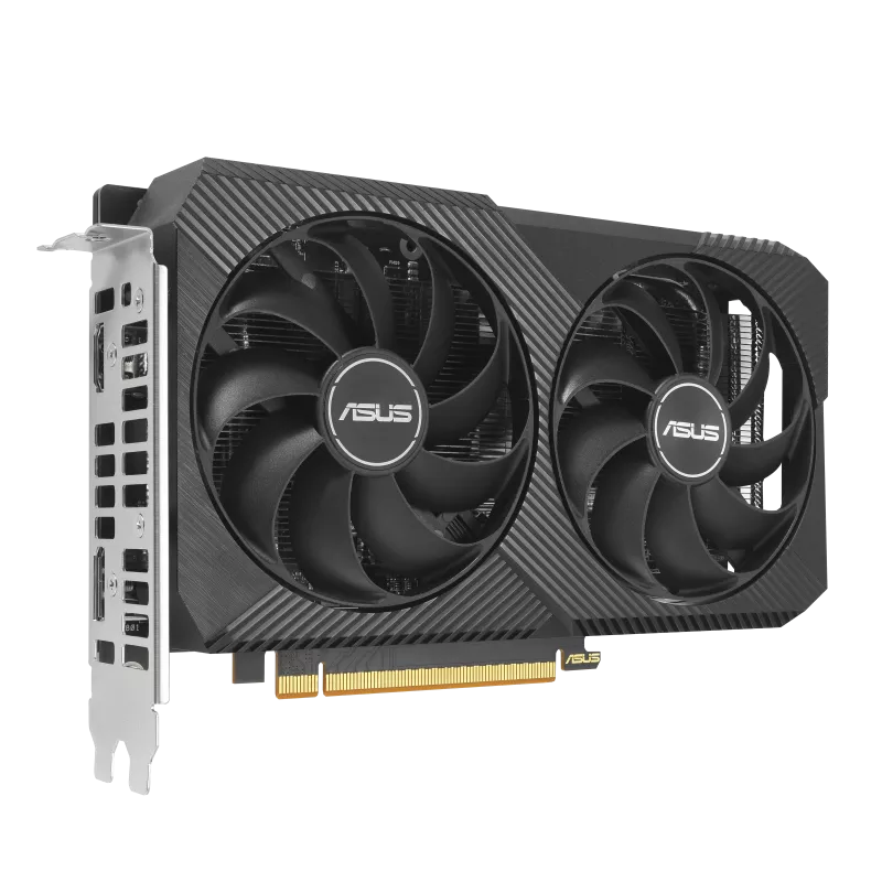 ASUS Dual Radeon RX 6500 XT V2 OC Edition 4GB GDDR6 64-Bit Gaming Graphics Card