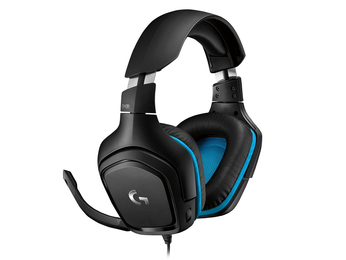 Logitech G431 7.1 Surround Sound Wired Gaming Headset