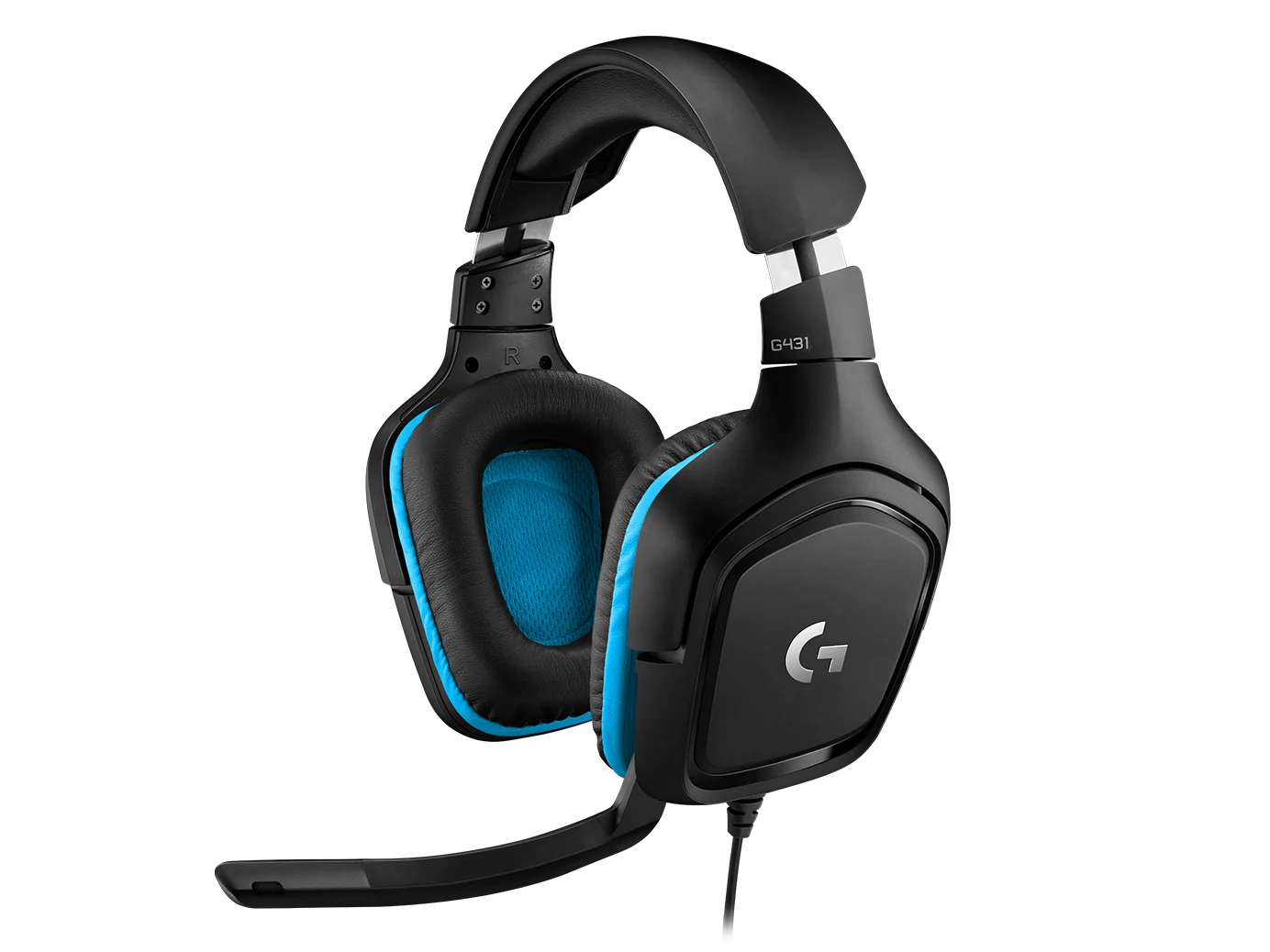 Logitech G431 7.1 Surround Sound Wired Gaming Headset