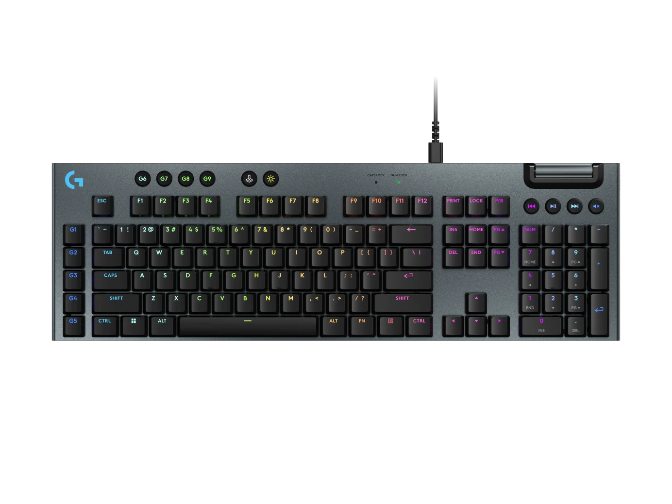 Logitech G915 X Wired Gaming Keyboard - Tactile