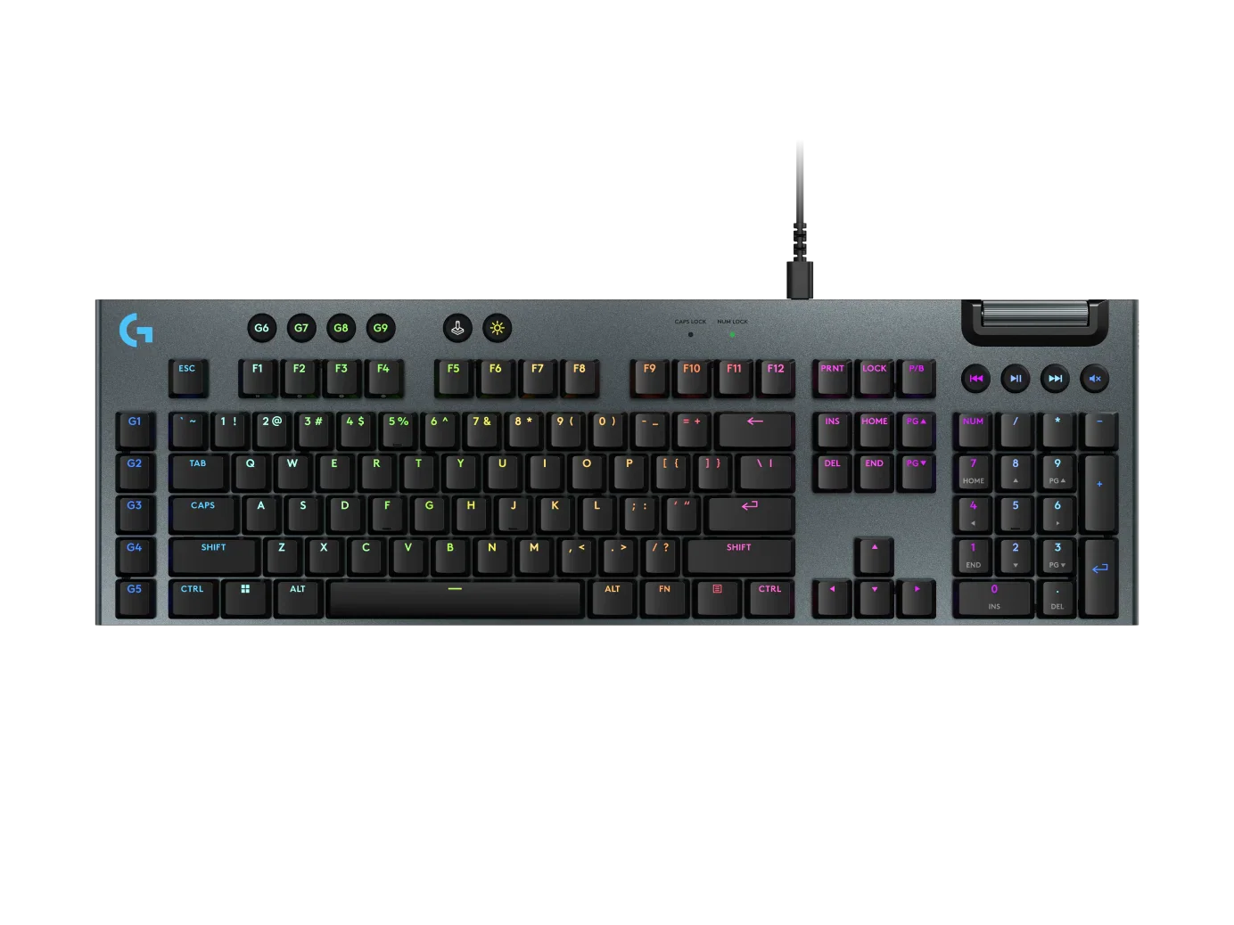 Logitech G915 X Wired Gaming Keyboard - Tactile
