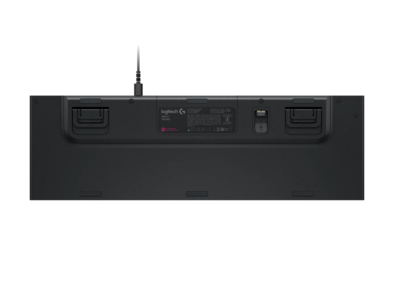 Logitech G915 X Wired Gaming Keyboard - Tactile