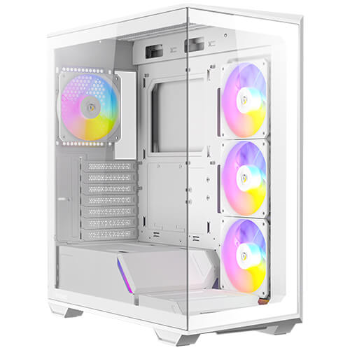 ANTEC C3 ARGB ATX Mid-Tower Gaming Cabinet (White) - | Buy Online at Shwetha Computers