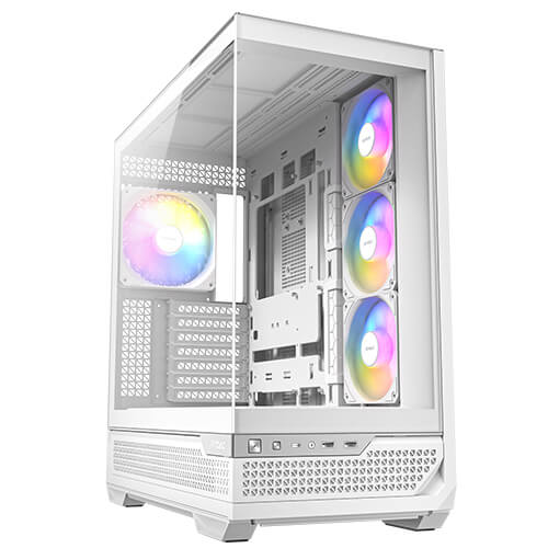 ANTEC C7 ARGB Mid-Tower Gaming Cabinet (White) - | Buy Online at Shwetha Computers