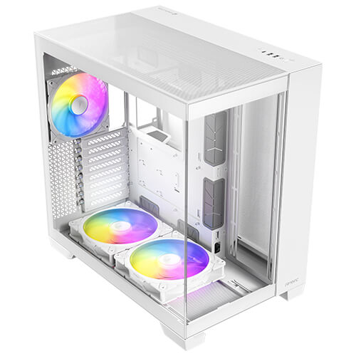 ANTEC C8 ARGB Full Tower Gaming Cabinet (White) - | Buy Online at Shwetha Computers