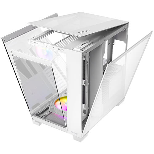 ANTEC C8 ARGB Full Tower Gaming Cabinet (White) - | Buy Online at Shwetha Computers