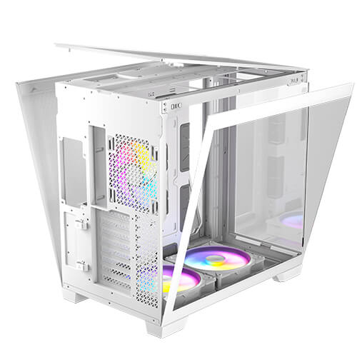 ANTEC C8 ARGB Full Tower Gaming Cabinet (White) - | Buy Online at Shwetha Computers