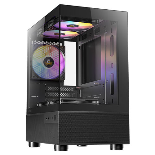 ANTEC CX200M RGB Elite Mini Tower Gaming Cabinet - | Buy Online at Shwetha Computers
