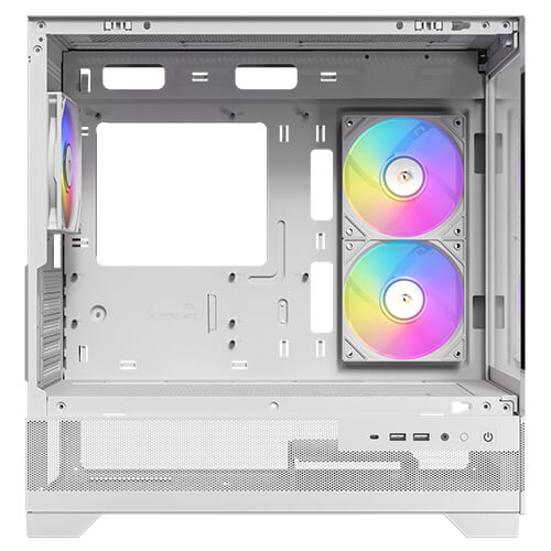 ANTEC CX500M RGB Mini-Tower Gaming Cabinet (White)