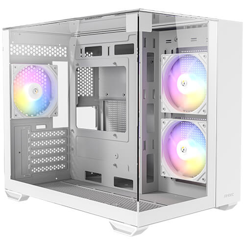 ANTEC CX600M Trio ARGB_B Mini-Tower Gaming Cabinet - White | Buy Online at Shwetha Computers