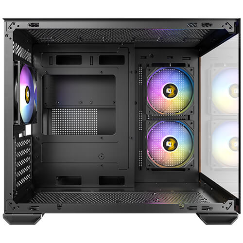 ANTEC CX600M Wood ARGB_B Mini-Tower Gaming Cabinet (Black)
