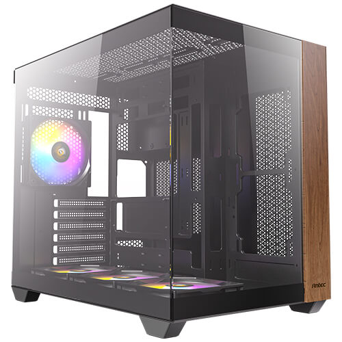 ANTEC CX800 Wood ARGB_B Mid-Tower Gaming Cabinet - | Buy Online at Shwetha Computers