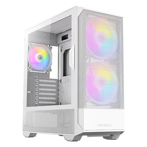 ANTEC NX416L Mid-Tower Gaming Cabinet - White | Buy Online at Shwetha Computers