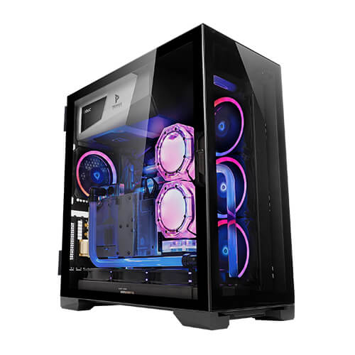 ANTEC P120 Crystal Mid-Tower Gaming Cabinet (Black)