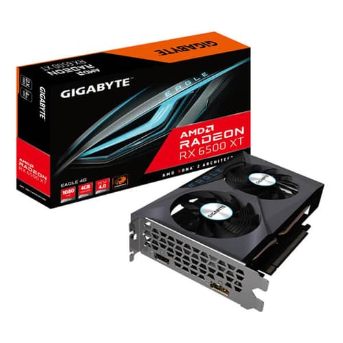 Gigabyte AMD RDNA 2 Radeon RX 6500 XT Eagle 4GB GDDR7 Graphics Card - | Buy Online at Shwetha Computers
